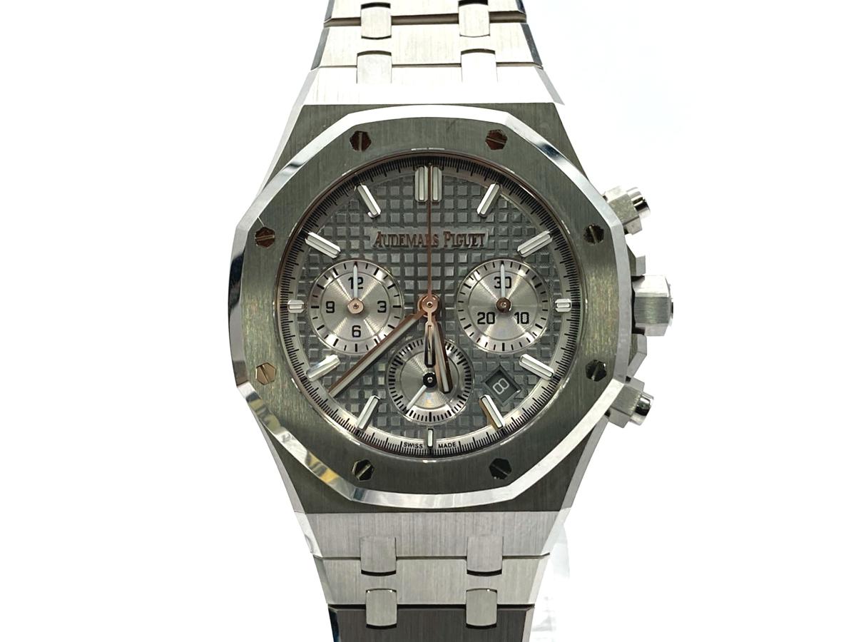 26715ST.OO.1256ST.02 ロイヤルオーク クロノグラフ SS AT