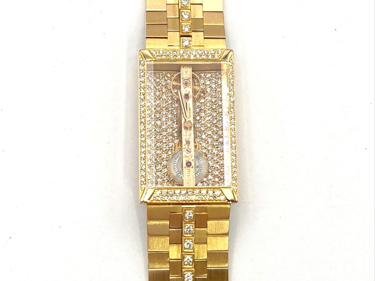 13203H32 ゴールデンブリッジ ベゼルダイヤYG	手巻き 89.5g		