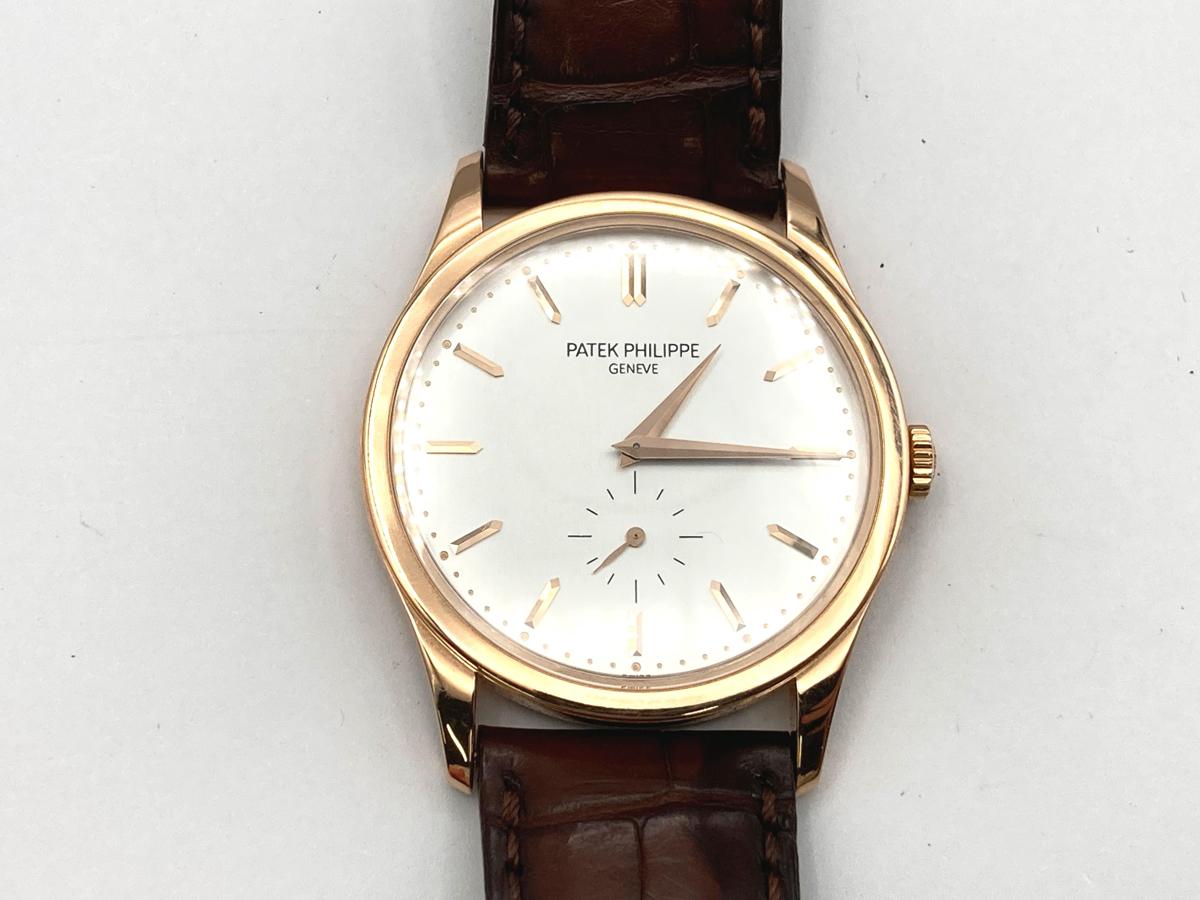 5196R-001 カラトラバ PG/革 手巻き