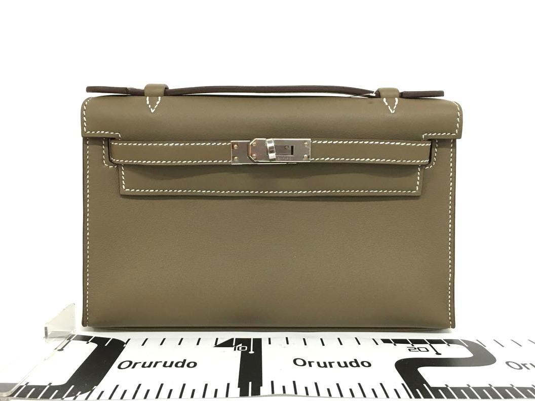 ポシェットケリー エトゥープ 049417CK